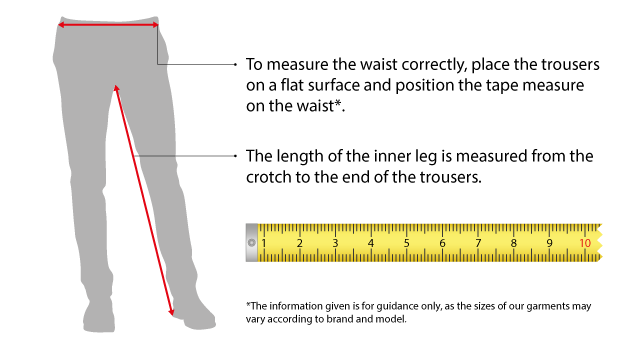 Pants Size Guide